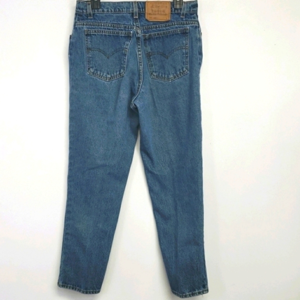 VINTAGE 90s Orange Tab Levis 915 Relaxed Fit 12S 31x27